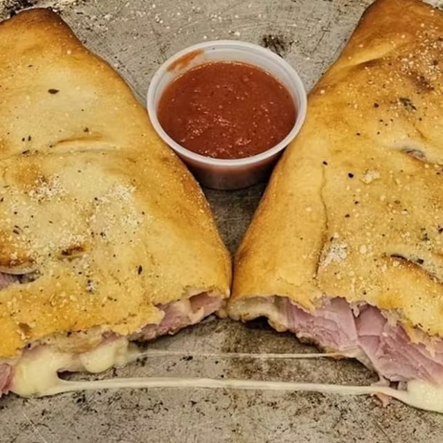 Ham and Cheese Stromboli.
