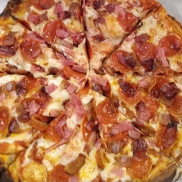 Meat Lovers Pizza.