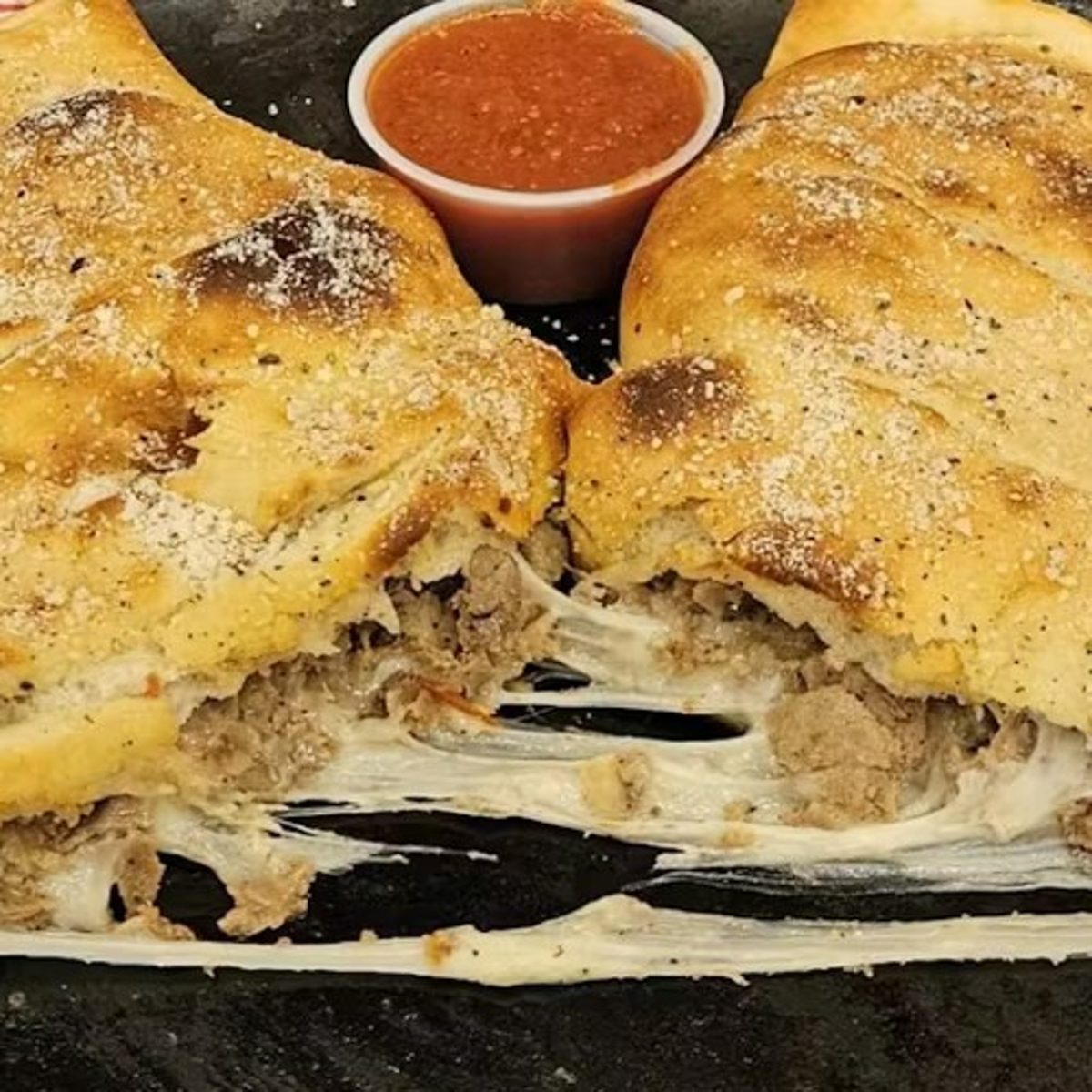 Cheese Steak Stromboli