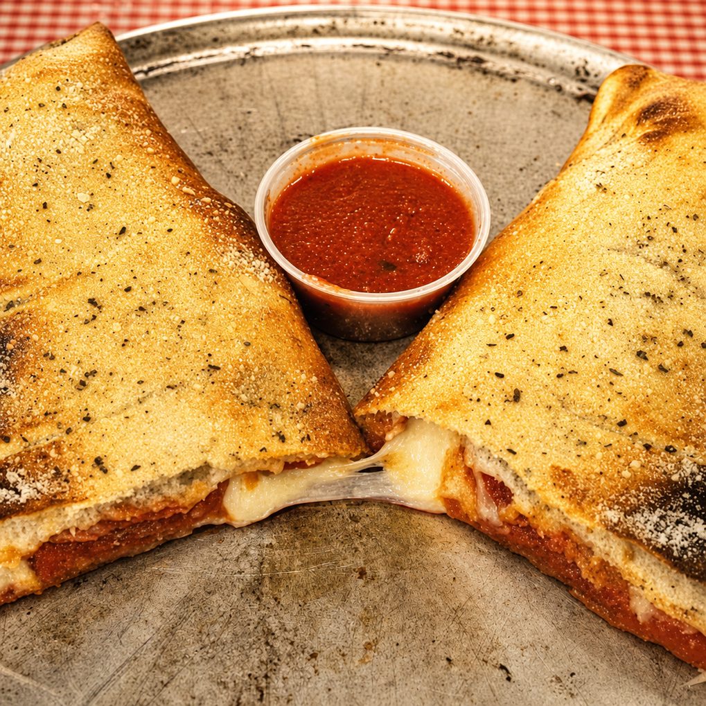 Pepperoni Stromboli.